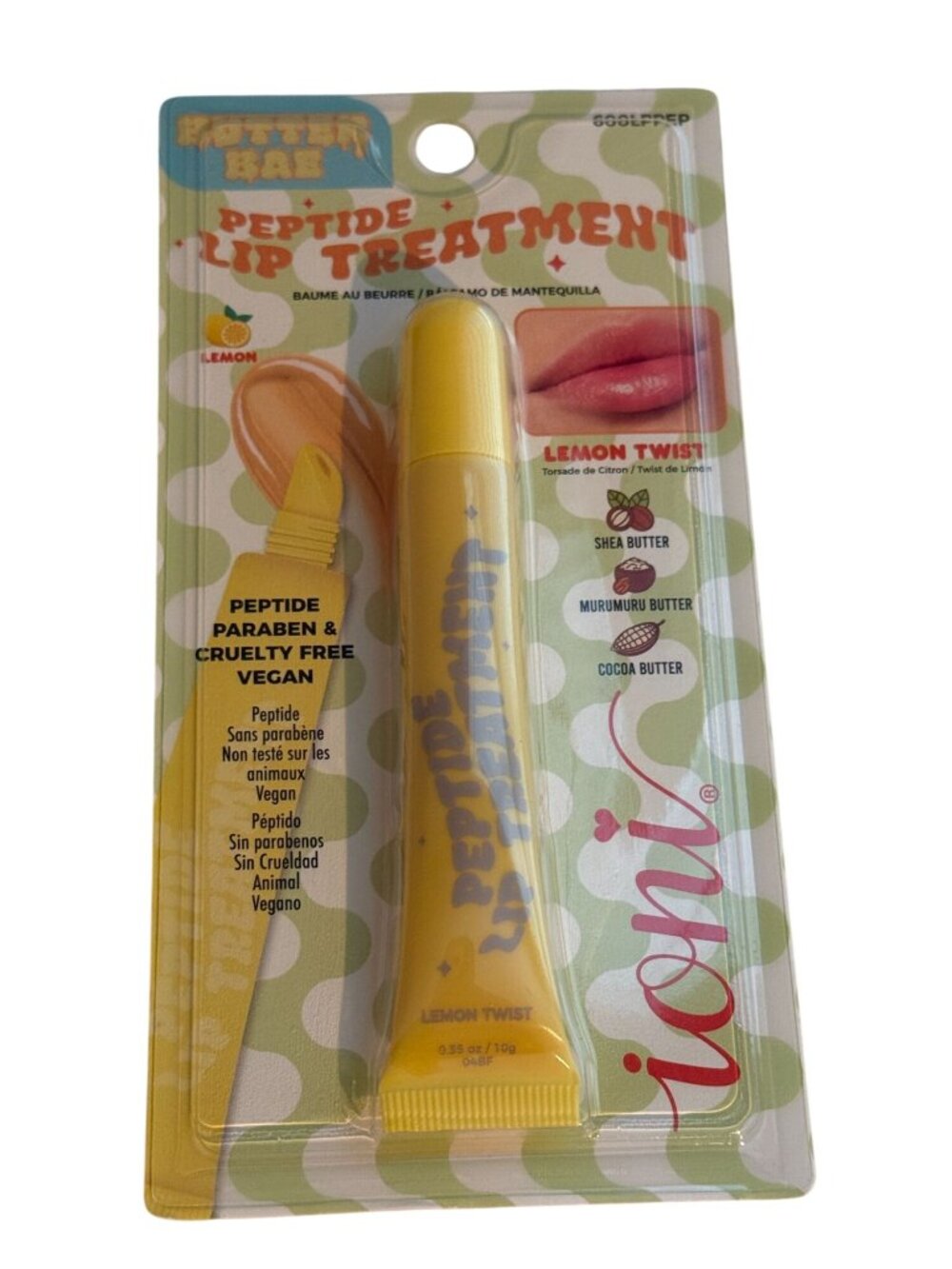 Ioni Butter Bae Lemon Twist Peptide Lip Treatment New